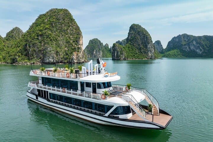 Halong Bay 5-Star Day Cruise: Sung Sot Cave, Ti Top Island, Kayak & Buffet photo 1