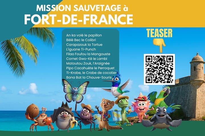 Fort-de-France Urban Treasure Hunt: Interactive Smartphone Track Game photo 5