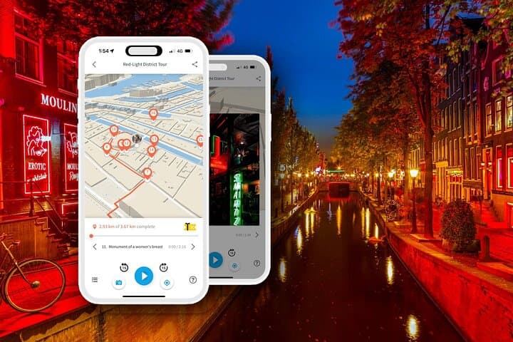 Self-Guided Red Light District Tour — Amsterdam Audio Guide & Night Walk photo 2
