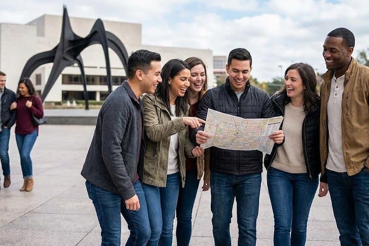 Theater District Scavenger Hunt: Self-Guided App Adventure in Downtown Houston