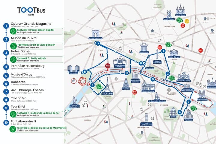 See Paris by Open-Top Bus and Seine River Cruise — Hop-On Hop-Off Guide photo 4