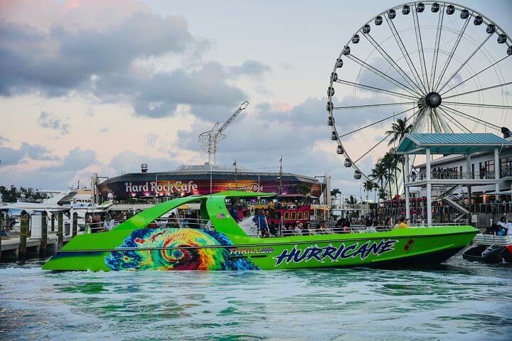 Miami Speedboat Sightseeing Tour from Bayside Marketplace