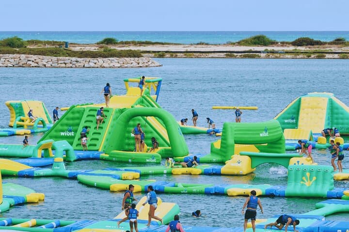 Wai Kai Lagoon Floating Obstacle Course — Oahu Family Water Playground photo 2