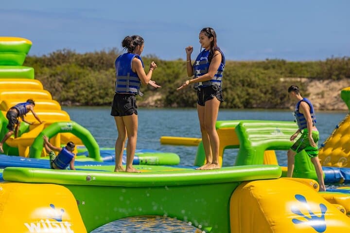 Wai Kai Lagoon Floating Obstacle Course — Oahu Family Water Playground photo 3