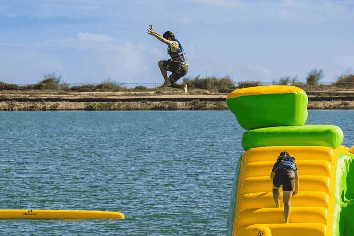 Wai Kai Lagoon Floating Obstacle Course — Oahu Family Water Playground photo 5