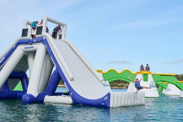 Wai Kai Lagoon Floating Obstacle Course — Oahu Family Water Playground photo 6