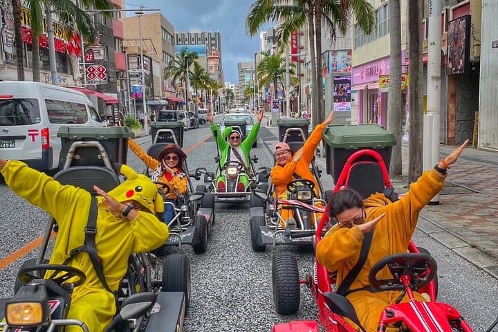3-Hour Gorilla Kart Tour in Naha: Street-Legal Go-Kart Adventure to Senaga Island photo 3