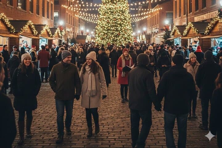 Toronto Christmas Walking Tour: Private Holiday Highlights & Eaton Centre Stroll