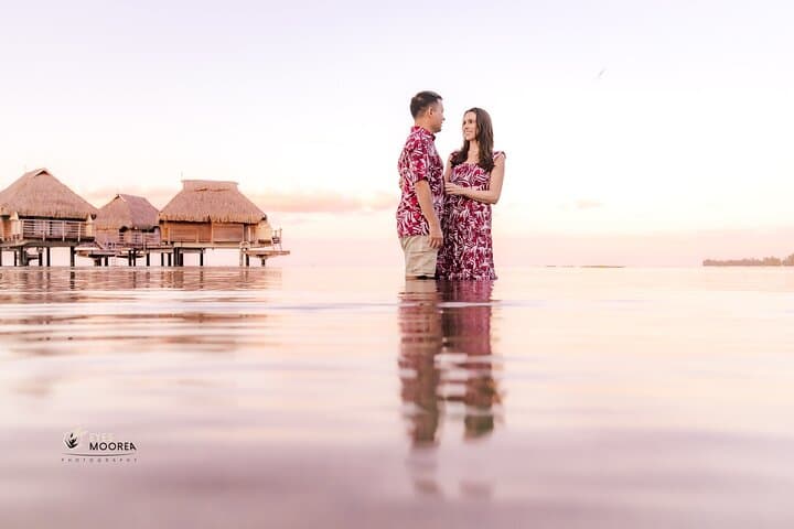 Moorea Photo Shoot: Private Lagoon & Mountain Portrait Session photo 6