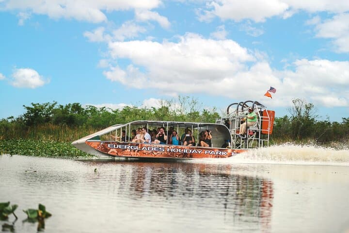 Everglades Airboat Adventure from Miami with Bayside Roundtrip Transfer