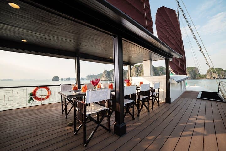 Two-Day Private Boutique Cruise Through Bai Tu Long Bay's Limestone Labyrinth photo 5