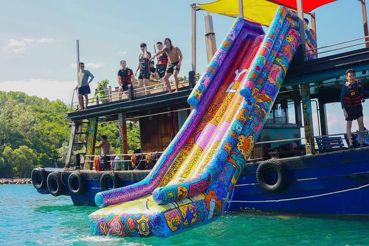 Nha Trang Bay Half-Day Snorkel & BBQ: Tiki-Boat Cruise to Three Islands photo 2