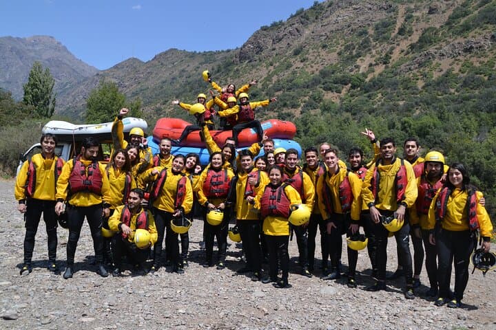 Whitewater Rafting in Cajón del Maipo: Maipo River Adventure from Santiago