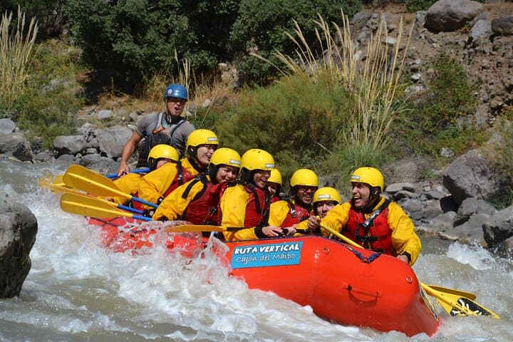 Whitewater Rafting in Cajón del Maipo: Maipo River Adventure from Santiago photo 3