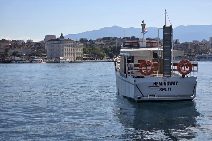 Split Scenic 90-Minute Boat Cruise with Free Drinks — Swim Stop & Coastal Views photo 2