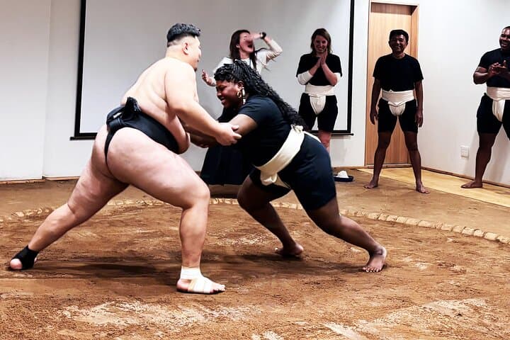 Osaka Sumo Experience: Live Show & Audience Ring Challenge photo 5