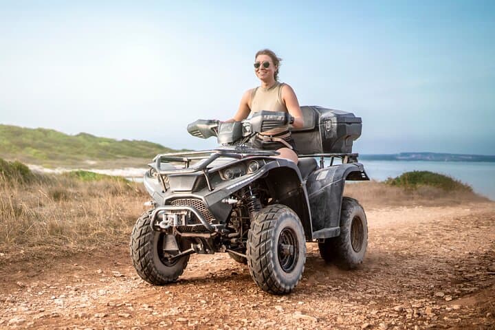 Playa Flamingo Private ATV Beach Expedition — Cliffside, Estuary & Shoreline Ride