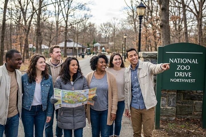 App-Led Scavenger Hunt Through Washington National Zoo: Self-Guided Animal Adventure
