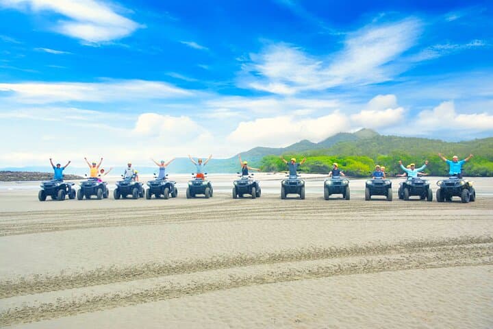 Playa Flamingo Private ATV Beach Expedition — Cliffside, Estuary & Shoreline Ride photo 2