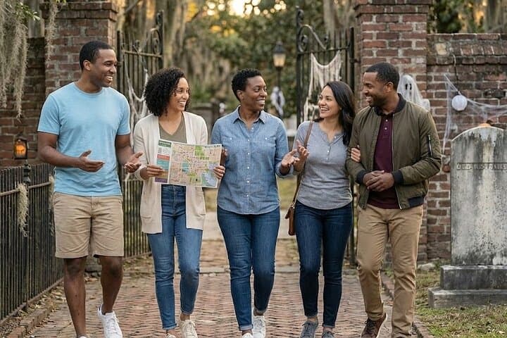 Savannah Ghost Tour: Self-Guided App-Led Scavenger Hunt Through Historic Squares
