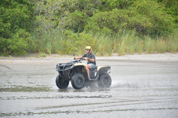 Playa Flamingo Private ATV Beach Expedition — Cliffside, Estuary & Shoreline Ride photo 5