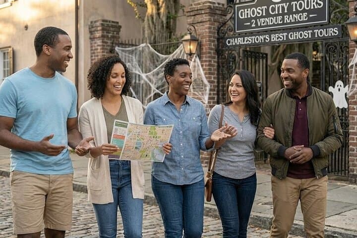 Charleston French Quarter Ghost Scavenger Hunt — Self-Guided App Adventure