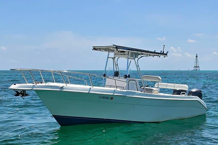 Key West 25' Cobia Center Console Boat Rental — Sandbar, Reef & Offshore Adventures photo 1