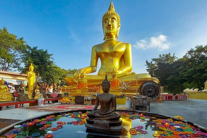 Pattaya in One Day: Big Buddha, Floating Market & Coastal Viewpoints