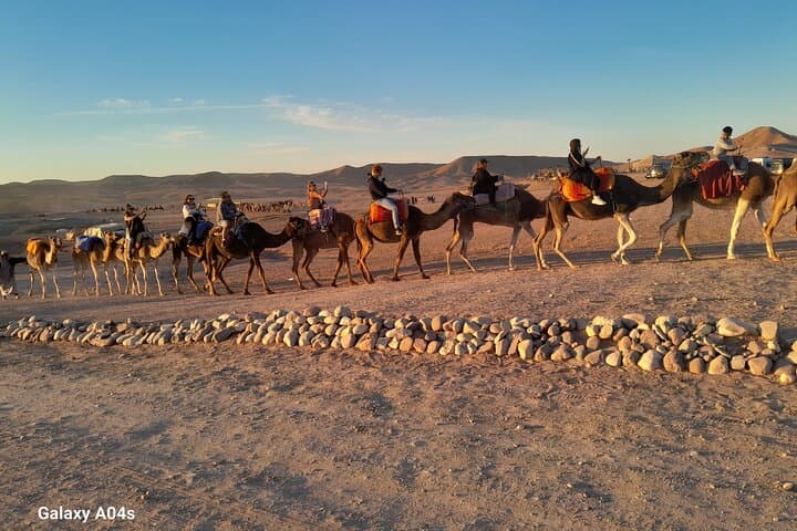 Agafay Desert Quad Ride & Camel Sunset Dinner from Marrakech