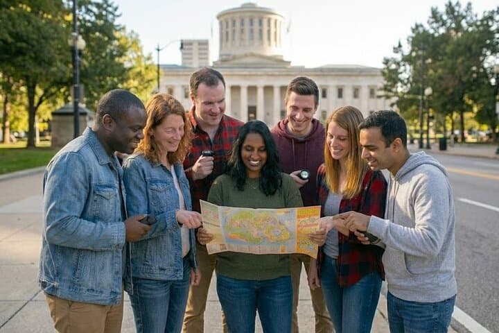 Brick-by-Brick: German Village App Scavenger Hunt in Columbus