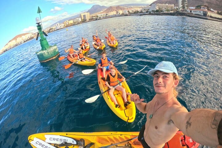 Paddle and Dive: Kayaking and Snorkeling Adventure in Tenerife