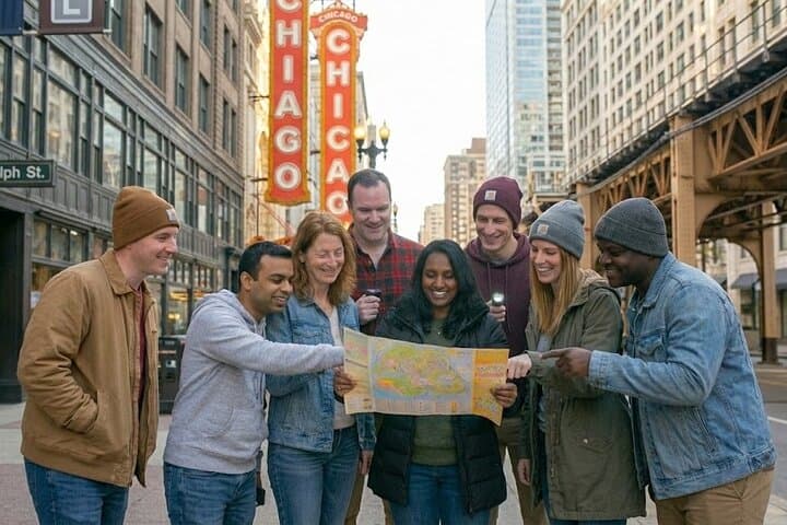Chicago App-Led Scavenger Hunt: 90-Minute Self-Guided Urban Adventure