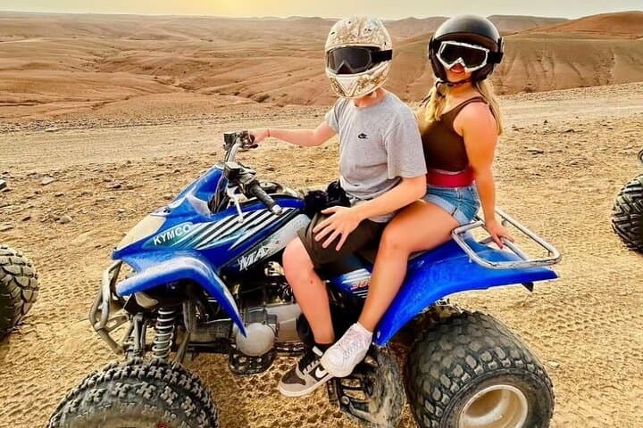 Sunset Quad & Camel Ride with Dinner Show in Agafay Desert (From Marrakech) photo 5