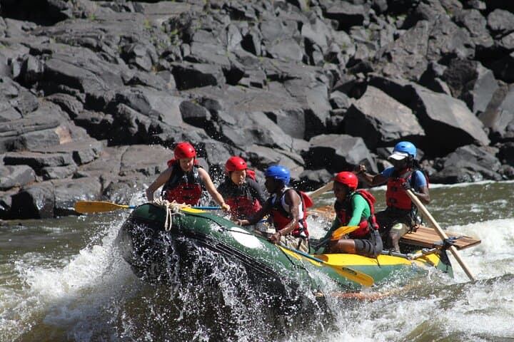 High-Water Zambezi Rafting Below Victoria Falls: Batoka Gorge Adventure