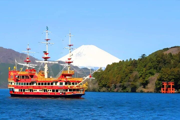 Day Trip to Mt Fuji & Hakone: 5th Station, Owakudani, Ropeway & Lake Ashi Cruise