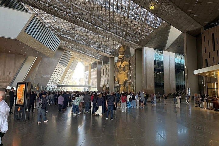 Private Giza Pyramids & Grand Egyptian Museum Day Tour — Sphinx, Camel Ride & Khan El Khalili photo 3