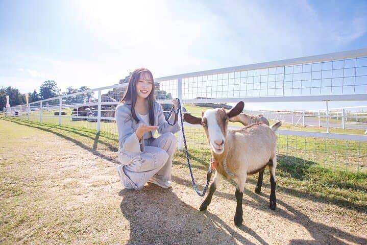Goat Walk & Animal Encounters at World Ranch — Osaka Mountain Farm Experience
