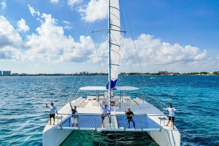 Isla Mujeres Catamaran Cruise and Beach Club — Day Trip from Riviera Maya photo 1