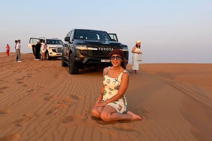 Evening Dubai Desert Safari: Quad Bike, Dune Bashing & Bedouin Camp Experience photo 3