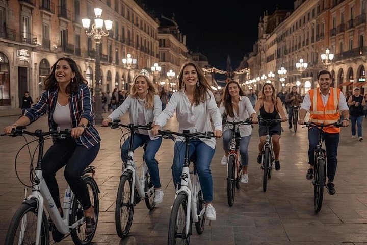 Madrid Sunset and Night Lights eBike Tour — Evening Ride Through the Royal Quarter photo 6