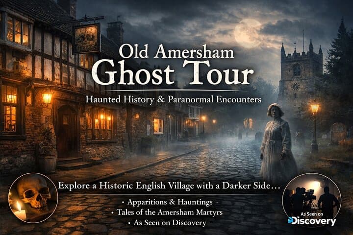 Night Walk: Haunted Amersham Ghost Tour in Historic Old Town