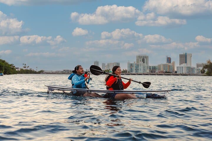 Glass-Bottom Kayak Tour in Condado Lagoon — San Juan Nature Kayak Experience