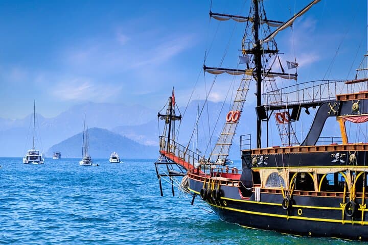 Marmaris Pirate Boat Tour: Full-Day Swim Stops, Caves & Lunch photo 3