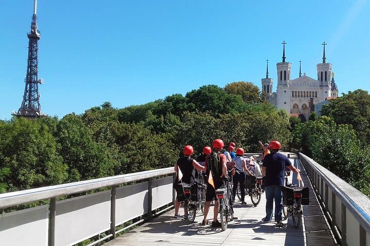 Electric Bike Tour of Lyon — 3-Hour Guided Ride to Fourvière, Parc de la Tête d'Or & Old Lyon