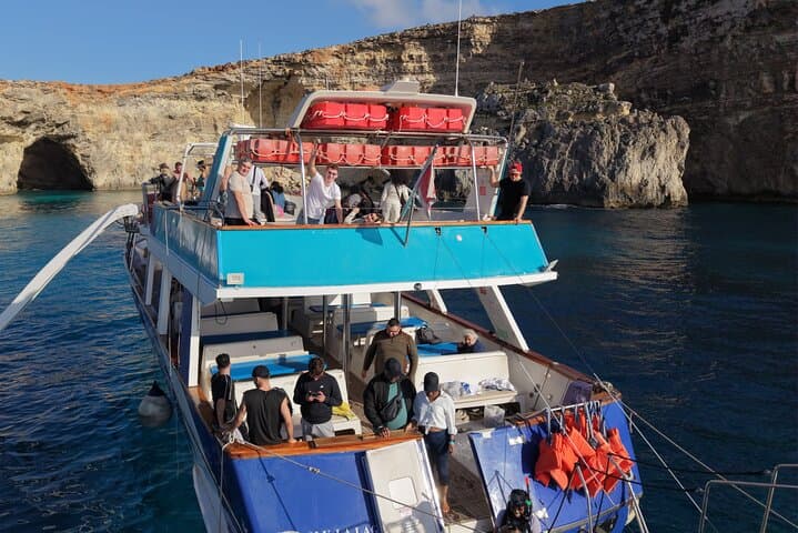 Blue Lagoon & Gozo Day Cruise from Malta — Comino Snorkeling and Cave Passes photo 5