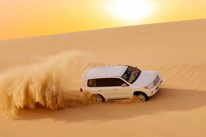 Dubai Desert Safari: Dune Bashing, Camel Rides & Live BBQ Shows