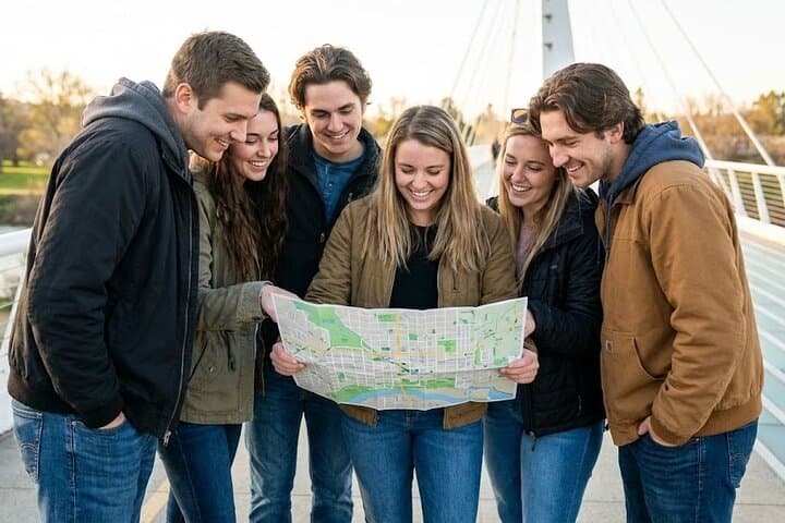 Redding River Scavenger Hunt: Explore Sundial Bridge & Turtle Bay in 2 Hours