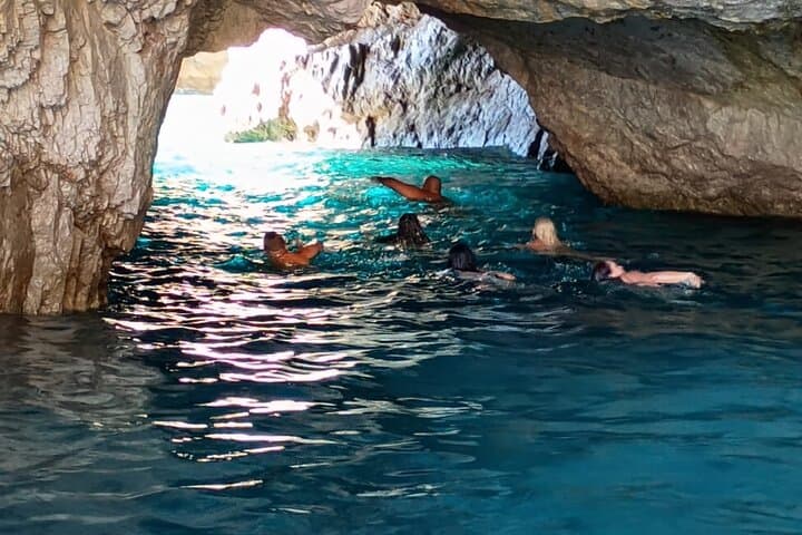 Capri From Sea to Summit: Boat Tour, Grottos & Monte Solaro Chairlift photo 6