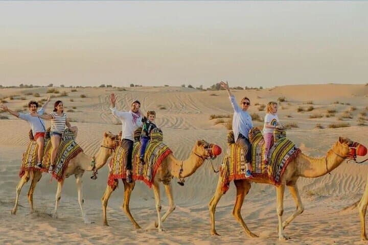 Morning Desert Safari Dubai — Red Dunes Dune‑Bashing, Sand‑Boarding & Camel Rides photo 3