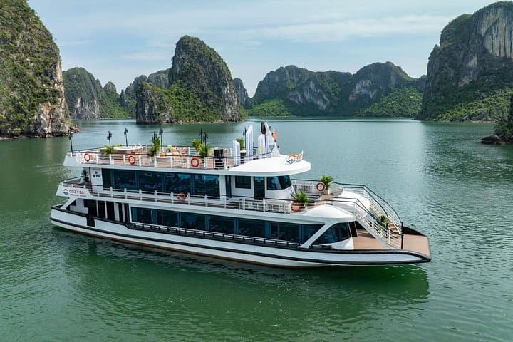 Halong Bay Day Cruise from Hanoi — Luxury Expressway Transfer, Kayaking & Caves photo 1